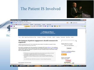 The Patient IS Involved 