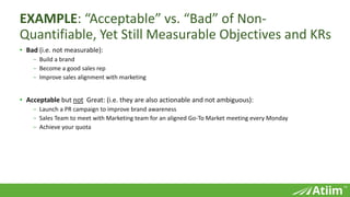 Best Practices Of OKR Goals | PPTX