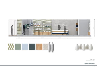 7
North Elevation
3,000
2,800
970 2,500 400
Scale 1:50
Dimensions in mm
 
