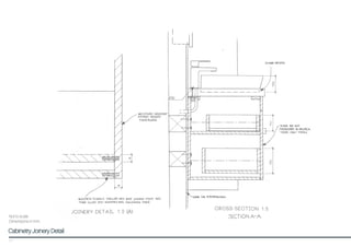 Cabinetry Joinery Detail
Not to scale
Dimensions in mm
58
 