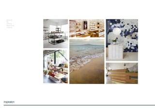 4
Inspiration
spacious
airy
calming
beach tones
simplicity
 