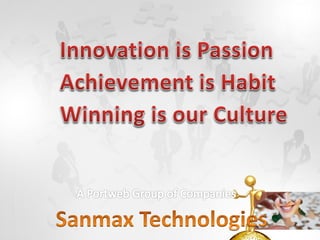 About Sanmax (A Portweb Enterprises)