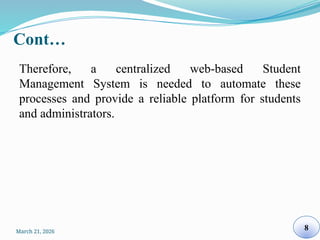 Updated project proposal in web based student managment system1.pptx