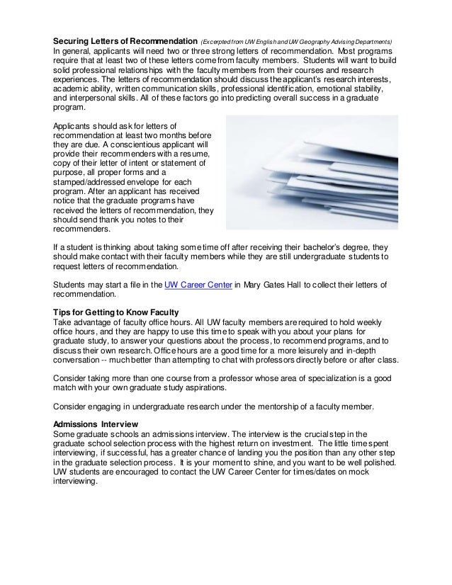 researching graduate school the basics how to request a letter of recommendation for grad school