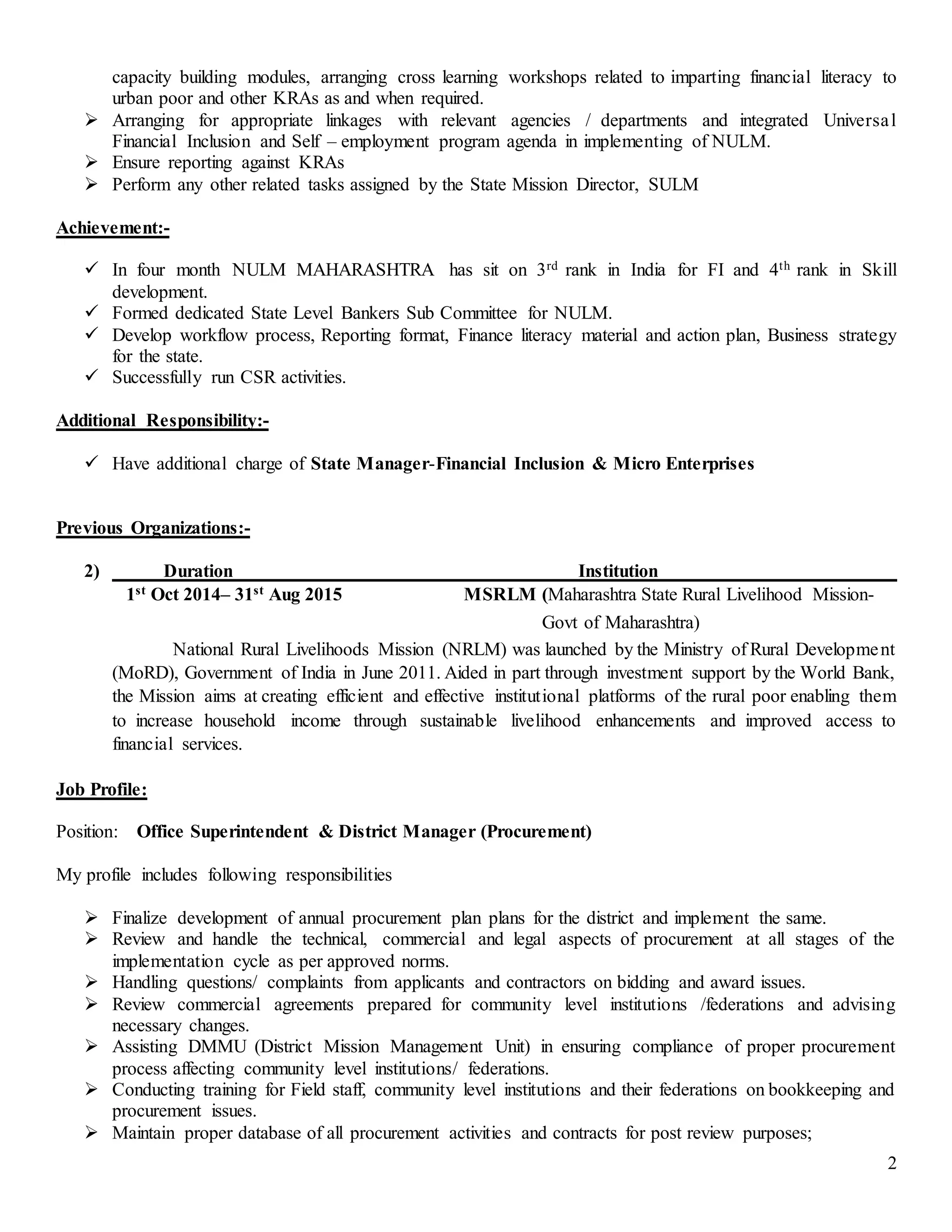 Updated resume | DOCX