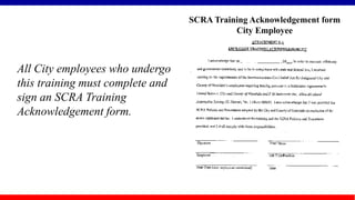 Scra Report Sample Updated scra training presentation 4 18-18 | PPTX