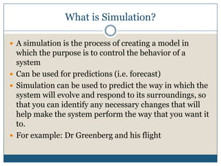 Updated Simulation Presentation | PPT