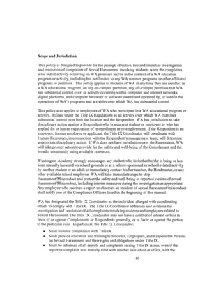 Updated Student Handbook