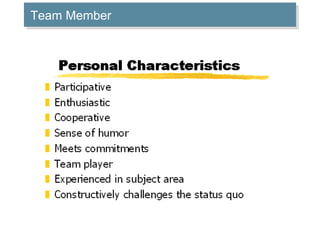 Team Member 