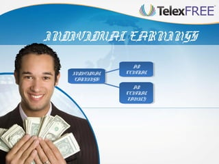 INDIVIDUAL EARNINGS
INDIVIDUAL
INDIVIDUAL
EARNINGS!
EARNINGS!

AD
AD
CENTRAL
CENTRAL
AD
AD
CENTRAL
CENTRAL
FAMILY
FAMILY

 