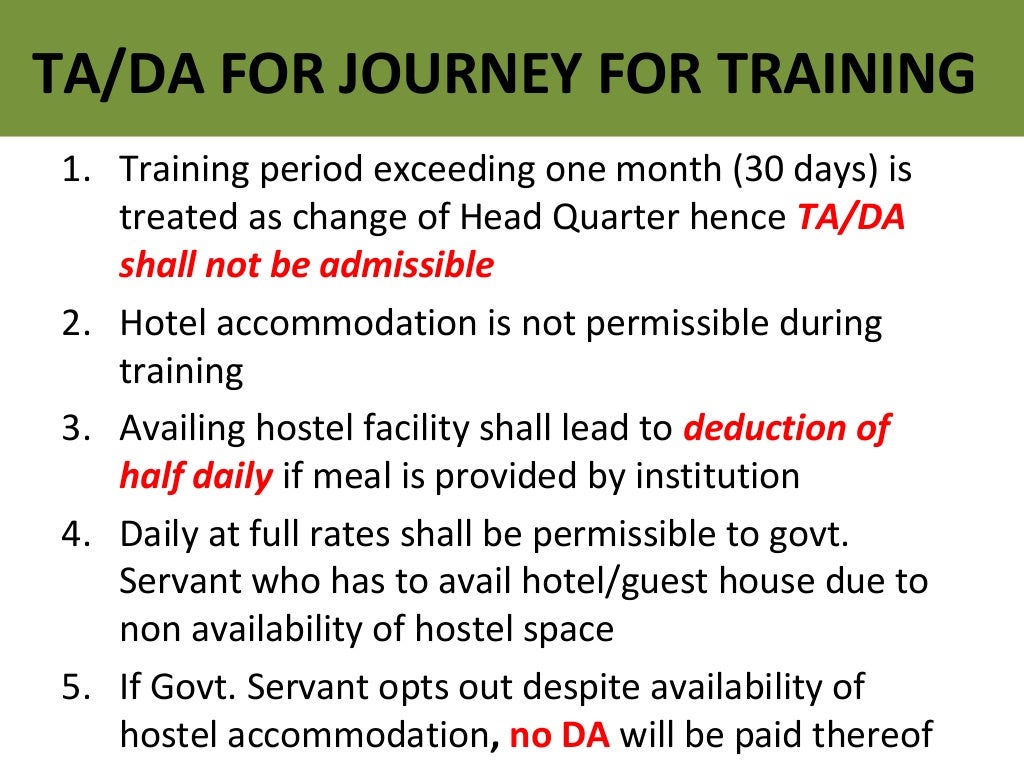 Updated travelling rules