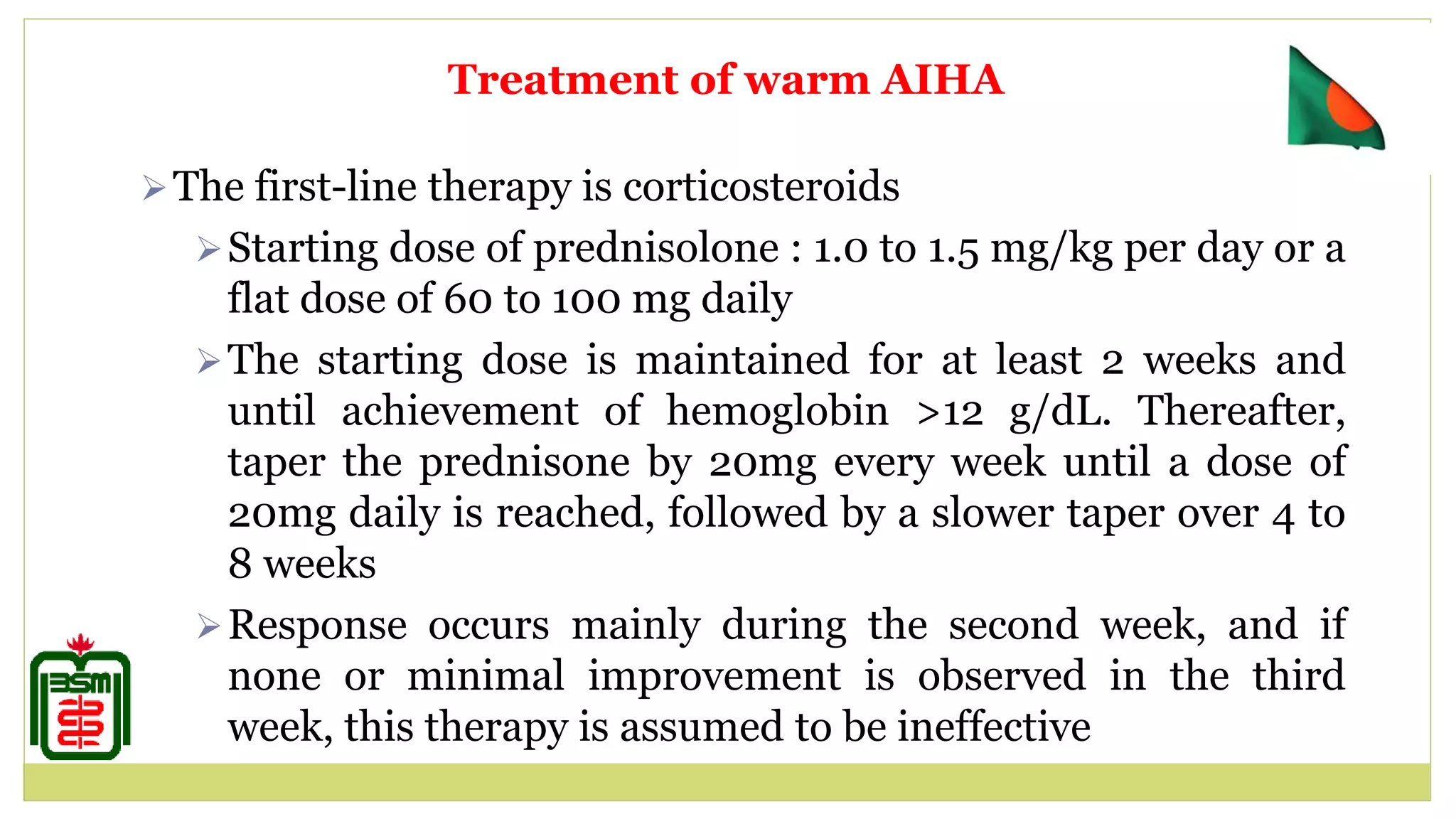 Autoimmune hemolytic anemia | PPTX