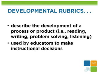 Updated Types of Quality Rubrics