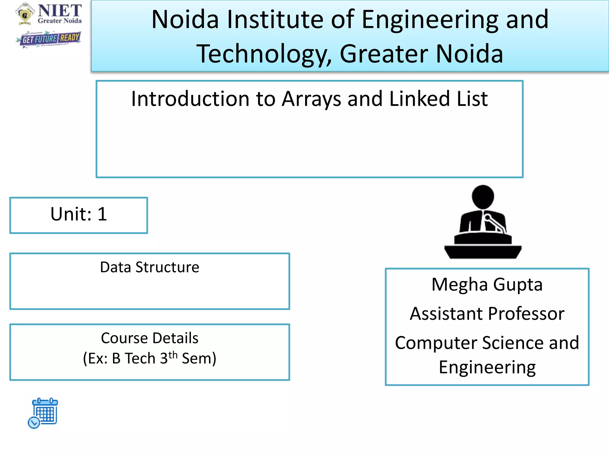 Introduction to Data Structure | PPT