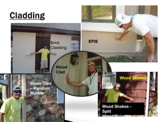 CladdingEFISBrick CladdingWood CladWood ShakesStone Clad – Random RubbleWood Shakes -   SplitWood Shingles - Sawn