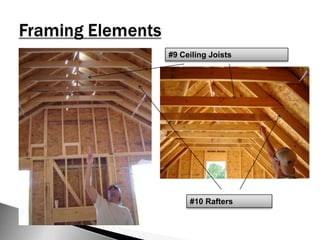 Framing Elements#9 Ceiling Joists#10 Rafters