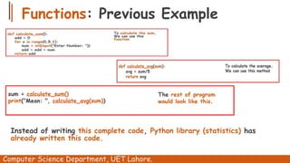 Updated Week 06 and 07 Functions In Python.pptx