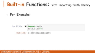 Updated Week 06 and 07 Functions In Python.pptx