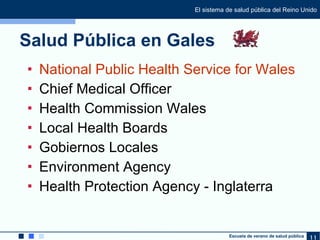 <ul><li>National Public Health Service for Wales </li></ul><ul><li>Chief Medical Officer </li></ul><ul><li>Health Commissi...