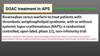 Update in vte 2019 focus on current use of doac | PDF