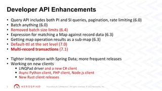 Update on Aerospike Database, Clients and Frameworks_Ronen Botzer.pdf
