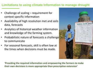 ICRISAT Global Planning Meeting 2019: Update on Funding status and focus of the CRP’s WLE & CCAFS