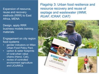 ICRISAT Global Planning Meeting 2019: Update on Funding status and focus of the CRP’s WLE & CCAFS