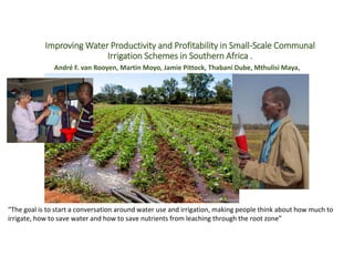 ICRISAT Global Planning Meeting 2019: Update on Funding status and focus of the CRP’s WLE & CCAFS