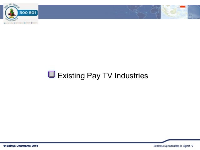 Update On Indonesia Digital Tv Market 2016