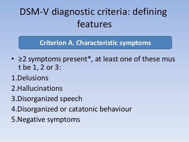 criteria for speech criteria for speech