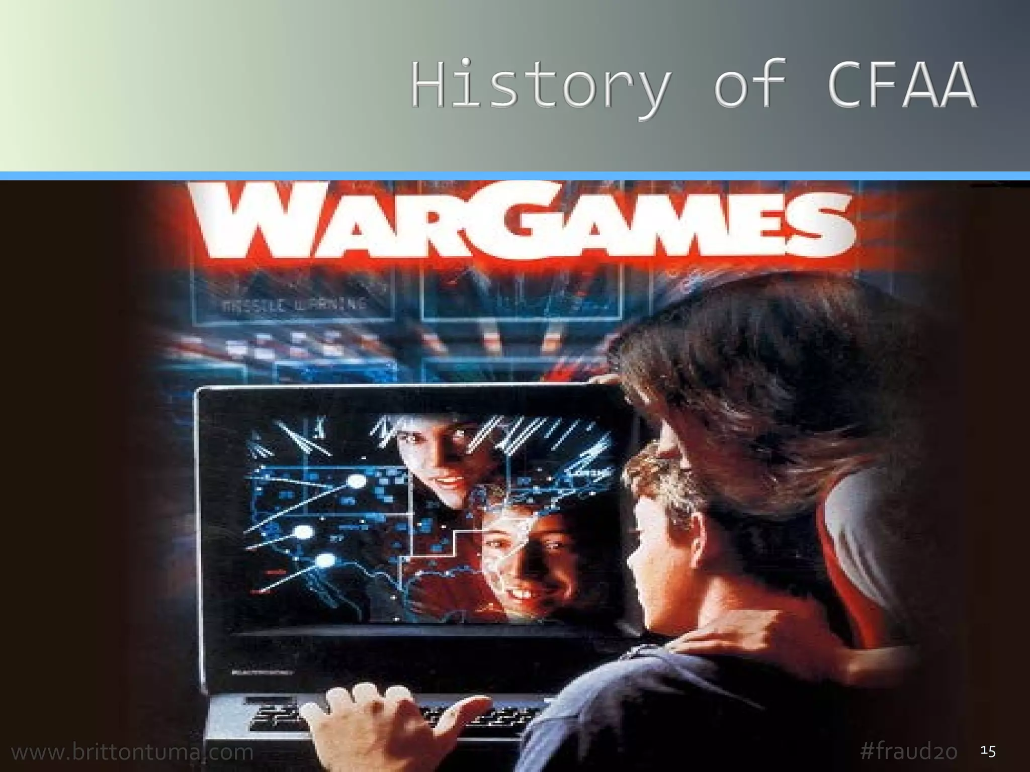 15www.brittontuma.com #fraud20
 