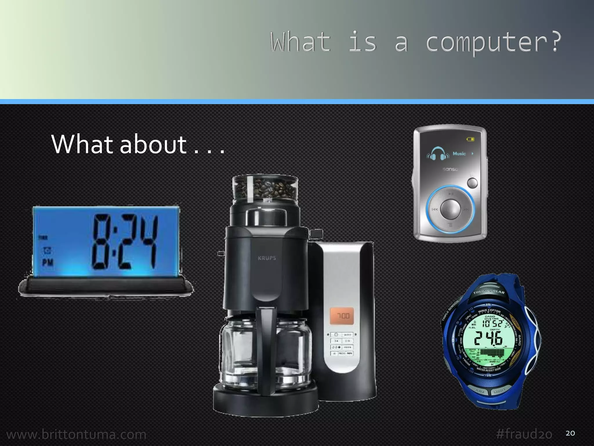 20www.brittontuma.com
What about . . .
#fraud20
 