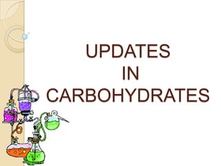 UPDATES
      IN
CARBOHYDRATES
 