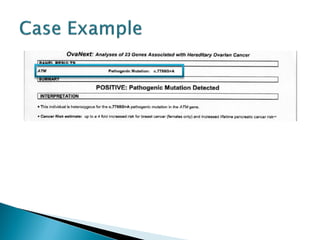 Updates in cancer genetic testing | PDF