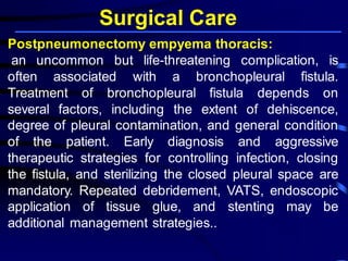 Updates in Parapneumonic Effusion and Empyema