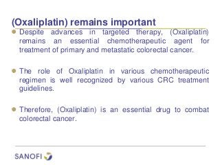 Updates in the management of localised colorectal cancer 4 sanofi_sajal ...
