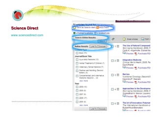 Science Direct www.sciencedirect.com   