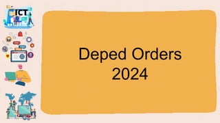 Deped Orders
2024
 