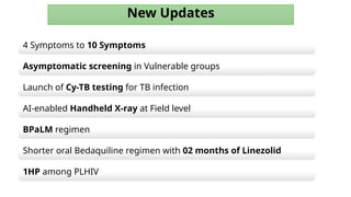 Tb Update Comprehensive Updates on National Tuberculosis Elimination Program ...
