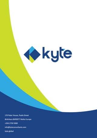 Kyte Consultants Ltd. UPDATE to PCI DSS v3.2 4
 