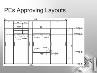 PEs Approving Layouts
 