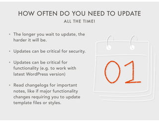 Updating WordPress Themes, Plugins, and Core Safely
