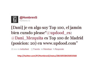 Ranking de tuiteros por ciudades ( A Coruña )