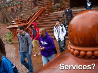 What services will you
provide?

Services?

 