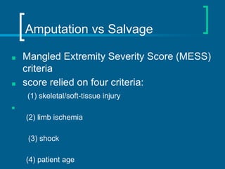 Uper n middle third leg defects | PPTX