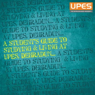 Upes Students Guide Book
