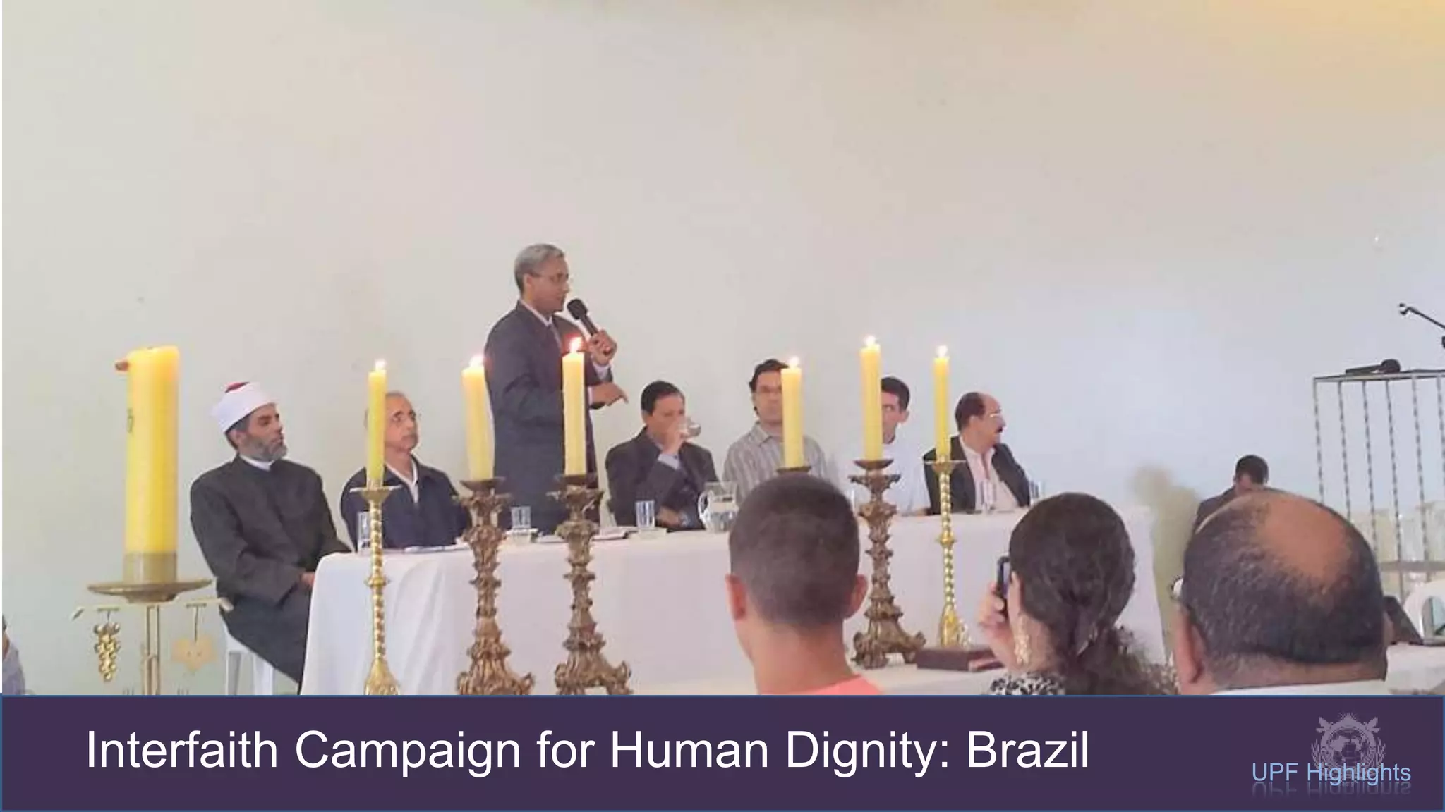 UPF Highlights
Interfaith Campaign for Human Dignity: Brazil
 