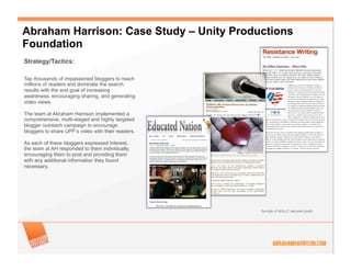 UPF "My Fellow American" Case Study | PDF