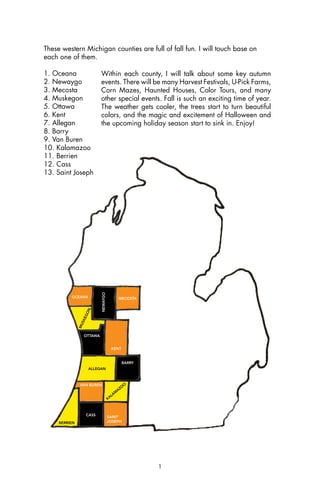 Fun Autumn Events & Activities Around West Michigan | PDF
