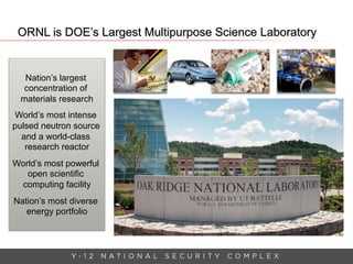 Uranium Processing Facility Presentation | PDF